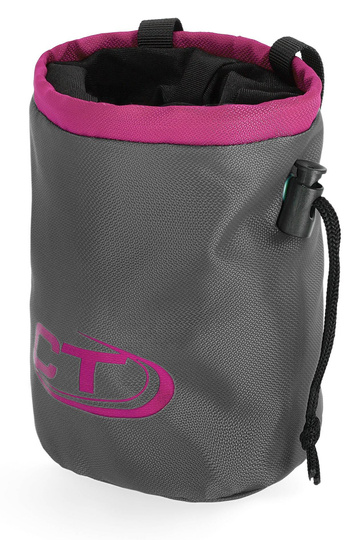 Woreczek na magnezję Climbing Technology Cylinder - anthracite/pink