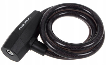 Zamknięcie Verso LQ-317 10 x 1200 mm na klucz, czarne