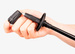 Kije trekkingowe Kohla Track Pole - black/florida keys