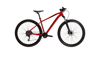 Rower Kross LEVEL 1.0 czerwono-czarny połysk