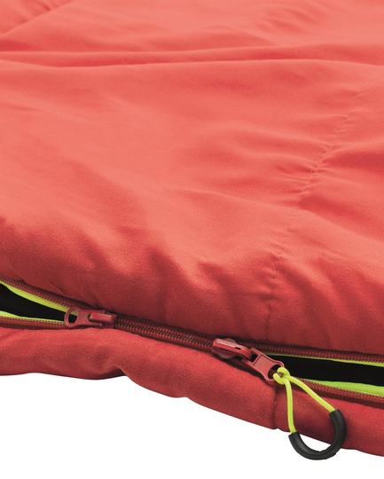 Śpiwór syntetyczny Outwell Celebration Lux (195 cm) - red