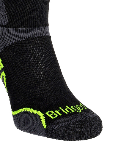 Skarpety Bridgedale Lightweight T2 Merino Sport 3/4 Crew - black