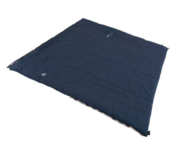Śpiwór syntetyczny Outwell Camper (200 cm) - blue L