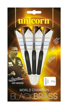 Rzutki Unicorn Black Brass GARY ANDERSON 27g ostre 27663
