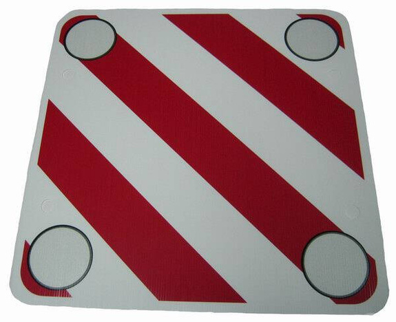 Tablica odblaskowa na bagażnik Zebra PL - Brunner