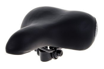 Siodło City Selle Mio SM-1125 B czarne szary tył