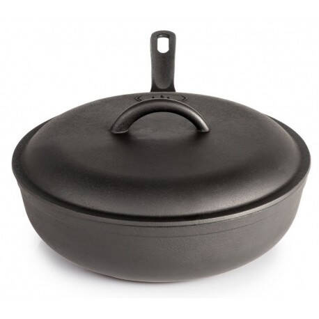 Patelnia turystyczna żeliwna Guidecast Deep Fryer 254mm GSI Outdoors