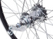 Koło tylne 20" obręcz stożkowa czarna piasta samohamowna Velosteel