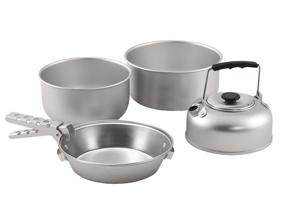 Naczynia turystyczne Easy Camp Adventure Cook Set M