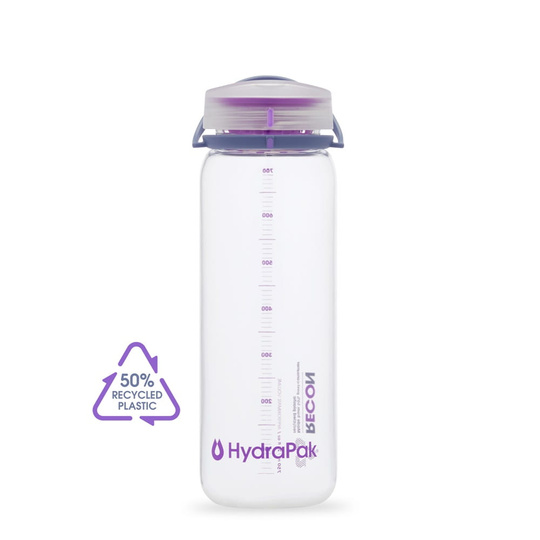 Ekologiczna Butelka HydraPak Recon 750ml - Clear/Iris & Violet