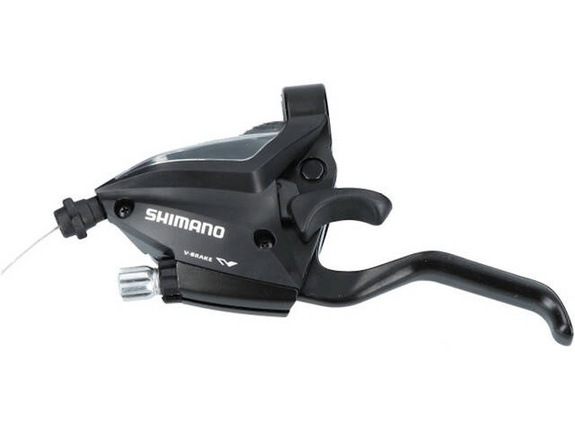 Dźwignia Shimano przerzutki-hamulca ST-EF500 2-rzędowa czarna