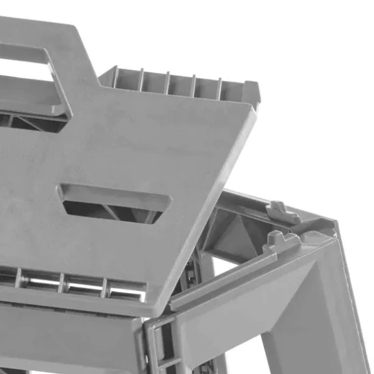 Keeeper Tom Składane Krzesło Turystyczne – Srebrne