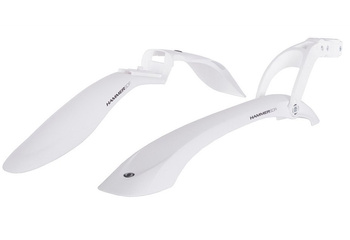 Błotniki HAMMER 2 komplet białe