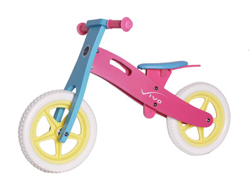 Rowerek biegowy Vivo V1.0 12" EVA pink-blue