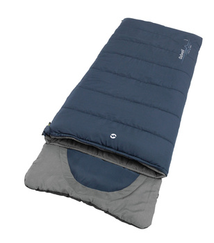 Śpiwór dla dziecka Outwell Contour Junior (140 cm) - deep blue/grey