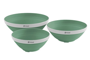 Miski turystyczne Outwell Collaps Bowl Set - shadow green