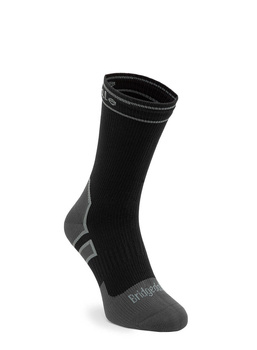 Skarpety Bridgedale StormSock Lightweight Boot - black/grey