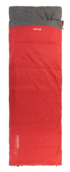Śpiwór syntetyczny Outwell Celebration Lux (195 cm) - red