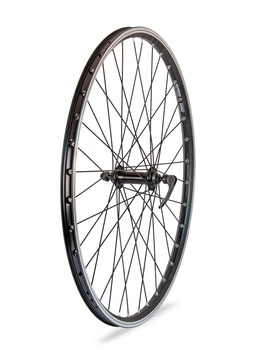 Koło przód 26" piasta XMX-A281QF obręcz Rodi Skorpion czarna szprychy czarne