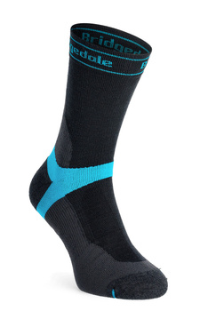 Skarpety męskie Bridgedale MTB Mid Season Weight T2 Merino Sport Boot - dark grey
