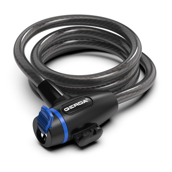 Zapięcie rowerowe GERDA Flex 1200 10S 120cm 10mm