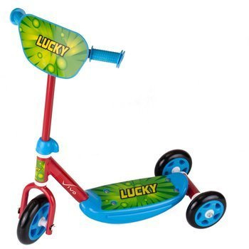 Hulajnoga Vivo 3-kołowa 140-125mm czerwono-niebiesko-zielona