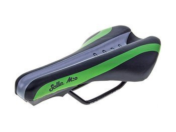 Siodło Selle Mio ORCO czarno-zielone 