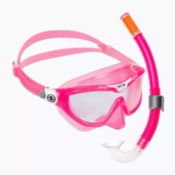 Aqualung maska+fajka Mix Combo SC4250209S pink-white
