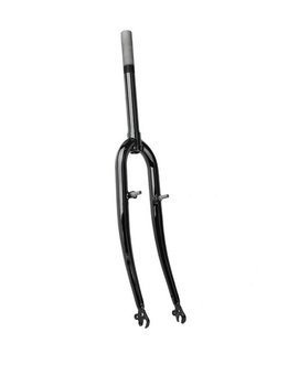 Widelec 26" 1 1/8" /28,6x240x100 mm gwint/ stalowy czarny