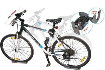 Wieszak rowerowy Krosstech Case ocynk - kompatybilny z SPD