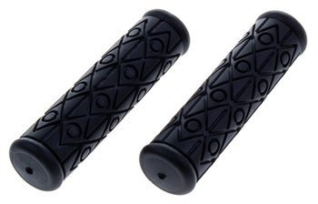 Chwyty kierownicy KWJ-3-14 120 mm czarne para 