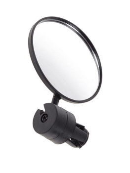 Lusterko rowerowe HL-M02 118mm czarne mocowane wewnątrz kierownicy