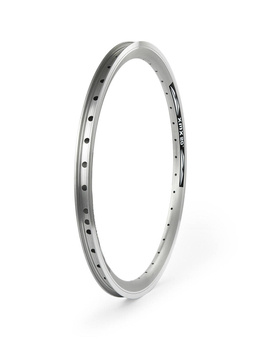 Obręcz XMX 20" stożek 36-otworów srebrna CNC anodyzowana