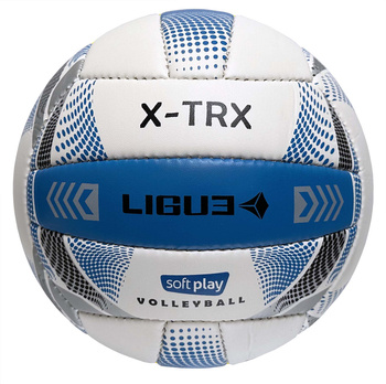Piłka siatkowa Ligue X-TRX white-silver-blue