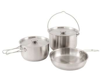 Garnki Outwell Supper Set L - silver