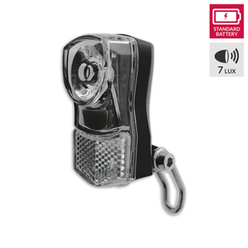 Przednia lampka rowerowa Lynx Slim 7 Lux 2xAAA