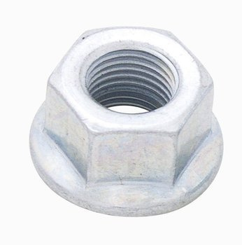 Nakrętka osi piasty tył z kołnierzem 3/8"