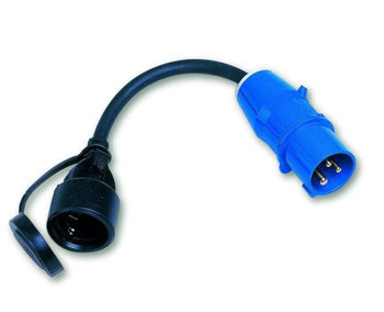 Przedłużacz, adapter CEE-Schuko 30cm (3x2,5 mm2) - Brunner
