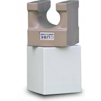 Rowerowy wieszak ścienny QUBE XS COOL BIKE RACK biało-beżowy