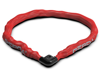 Zapięcie rowerowe GERDA Armored Flex 1500/22 - czerwone