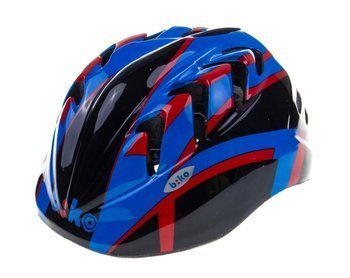 Kask Biko KID PRO czarno-niebieski HM-BI201-1