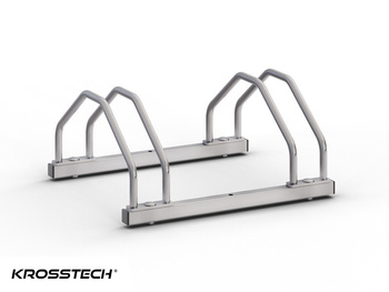 Stojak na rowery ECHO-2  na 2 rowery ocynkowany