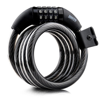 Zamknięcie ETOOK ET-150 1500x12 mm na szyfr czarny 