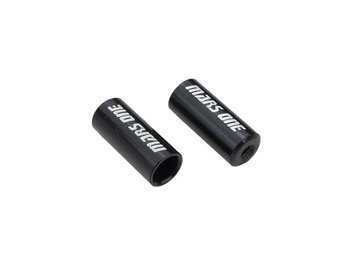 Końcówka pancerza przerzutki Mars One 4mm aluminiowa czarna