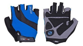 Rękawiczki rowerowe Verso SB-01-7034-B czarno-niebieskie