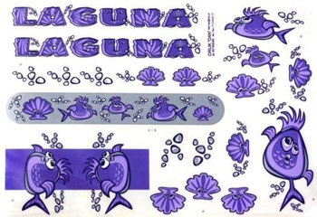 Kalkomania KR-5 Laguna zestaw