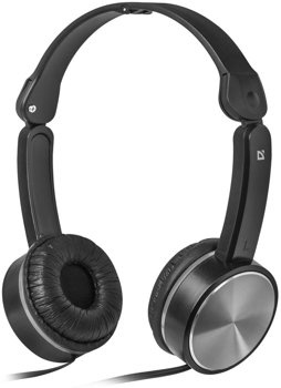 Słuchawki z mikrofonem Defender ACCORD 145 czarno-szare