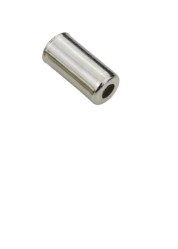 Końcówka Verso pancerza hamulca 5 mm aluminiowa srebrna 