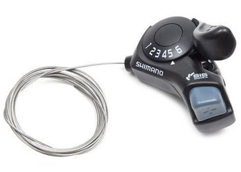 Dźwignia przerzutki Shimano TX-30 6-rzędowa