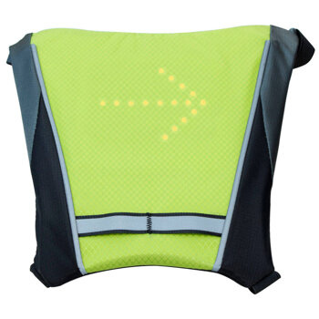 Sicario - Nakładka na plecak z kierunkowskazem LED